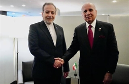 I.R. Iran, Ministry of Foreign Affairs- Iranian Iraqi FMs meet in New York stress continued efforts to expand bilateral ties